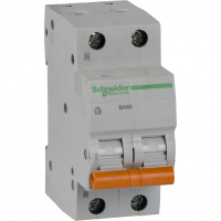 Выключатель автоматический двухполюсный 25А 1п+N С ВА63 4.5кА Schneider Electric 11215