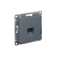 Розетка ATLASDESIGN компьютерная RJ45 механизм грифель Systeme Electric ATN000783