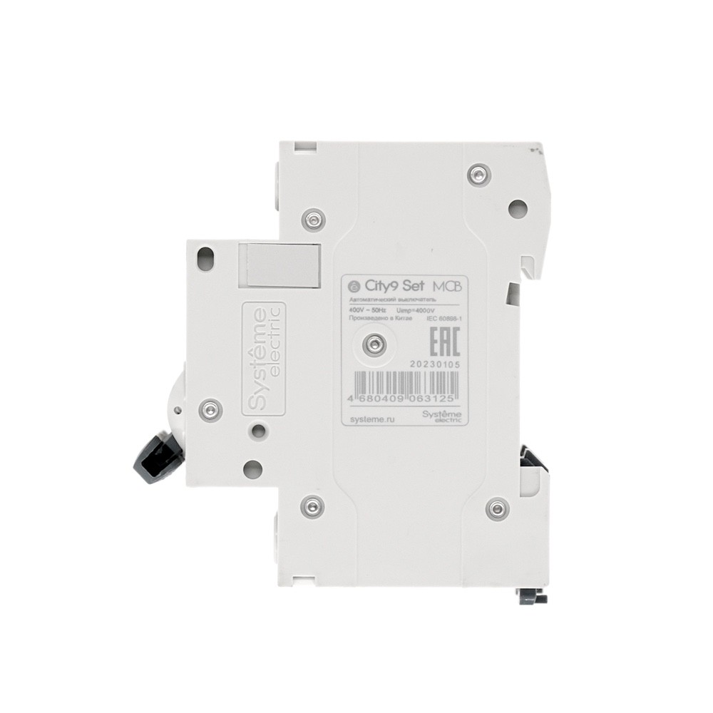 Выключатель автоматический трехполюсный 16А B 4.5kA 400В City9 Set Systeme Electric C9F14316