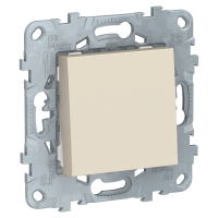 Переключатель UNICA NEW одноклавишный схема 6 10 AX 250 В бежевый Schneider Electric NU520344