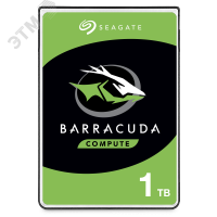 Жесткий диск 2.5'' 1 TБ Barracuda, SATAIII, 5400 об/мин, 128 МБ Seagate ST1000LM048 51040