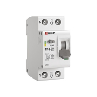 Устройство защиты от дугового пробоя 1P+N 16А (C) 6 кА УЗДП PROxima EKF afdd-2-16C-pro