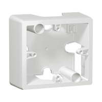 Galea Life Коробка накладная 1 пост горизонтальный монтаж white Legrand 771096