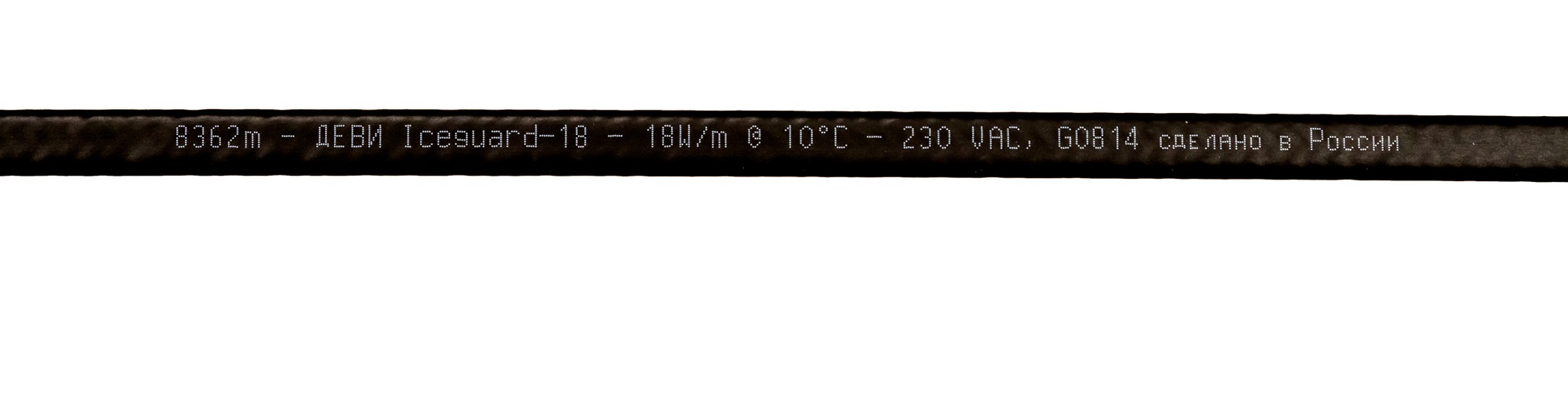 Кабель саморегулирующийся Ridan Iceguard-18 (С)   230 В, отрезной ДЕВИ 21RT0816R