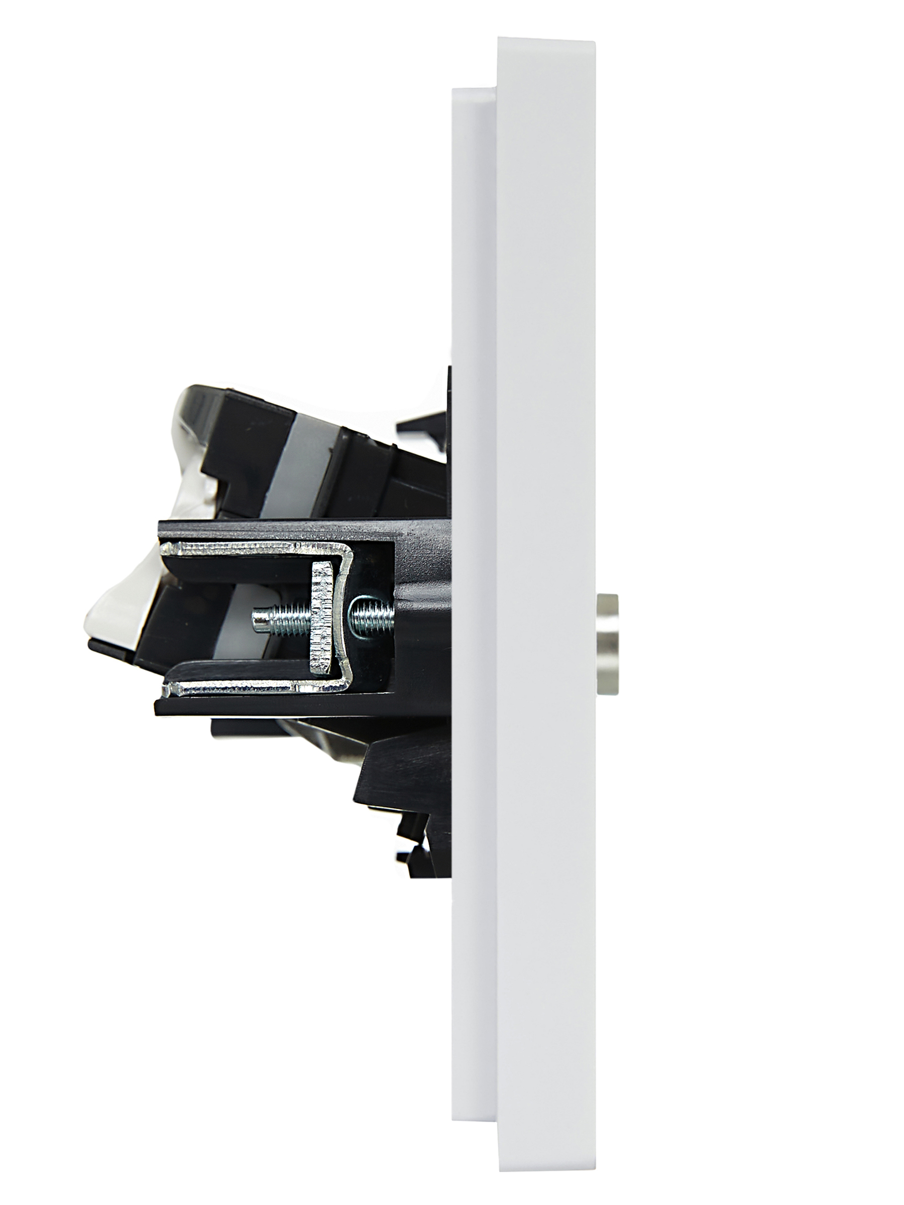 FORTE&PIANO Розетка двойная TV+RJ45 кат.5E FP236 белый IEK FP-AK20-1-K01
