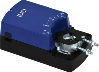 Привод заслонки 24Нм 24В AC/DC 2/3 позиционный без возвратной пружины с дополнительным переключателем ONI ODA-24-D-024-N-A