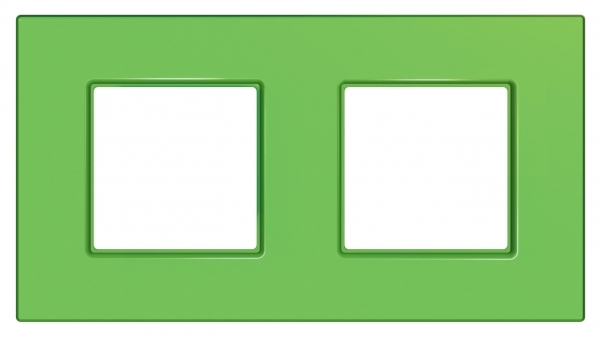 UNICA QUADRO Рамка 2 поста киви Schneider Electric MGU4.704.28
