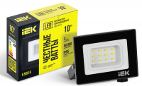 Прожектор СДО 06-10 светодиодный черный IP65 6500K IEK LPDO601-10-65-K02