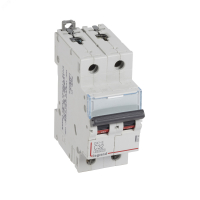 Выключатель автоматический двухполюсный 32А C DX3-E 6кА IEK 407280