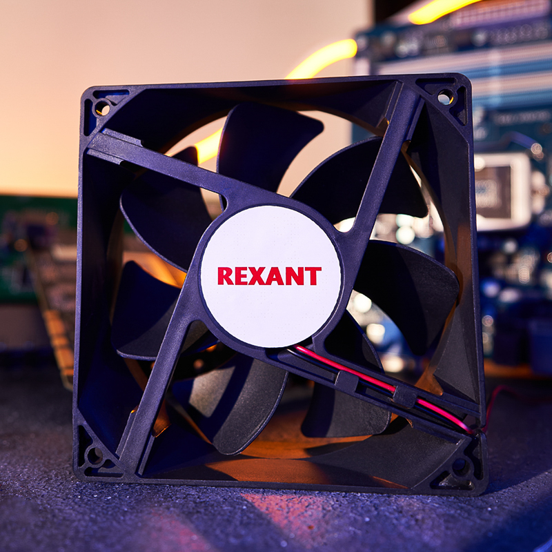 Вентилятор RХ 12038MS 12V DC, REXANT 72-5121