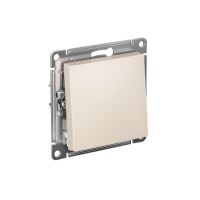 Переключатель одноклавишный ATLASDESIGN схема 6 10АХ механизм бежевый Systeme Electric ATN000261