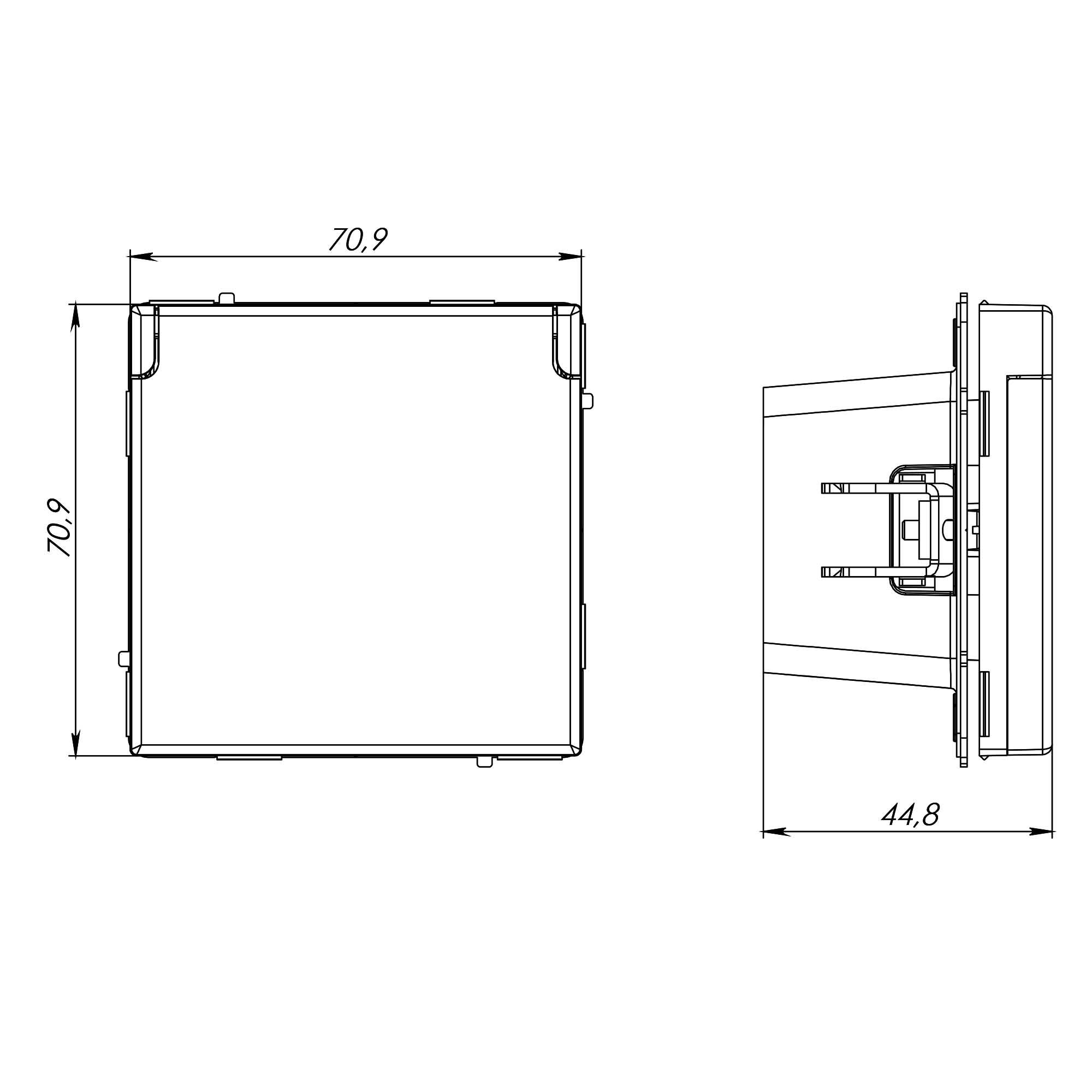 Розетка силовая, 2P+E, с з/ш, с крышкой, IP44, KANT, белый песок DKC 7010013