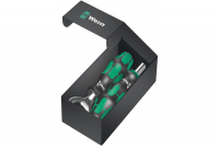 Набор бит с битодержателем, 7 пр. + открывалка Kraftform Kompakt 28 Wera WE-136504