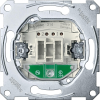 Переключатель одноклавишный (механизм) контрольный с подсветкой сх.6 Schneider Electric MTN3106-0000