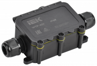 Коробка распределительная герметичная WTP-407 3 ввода IP68 IEK UWB10-T-450-40-03-68