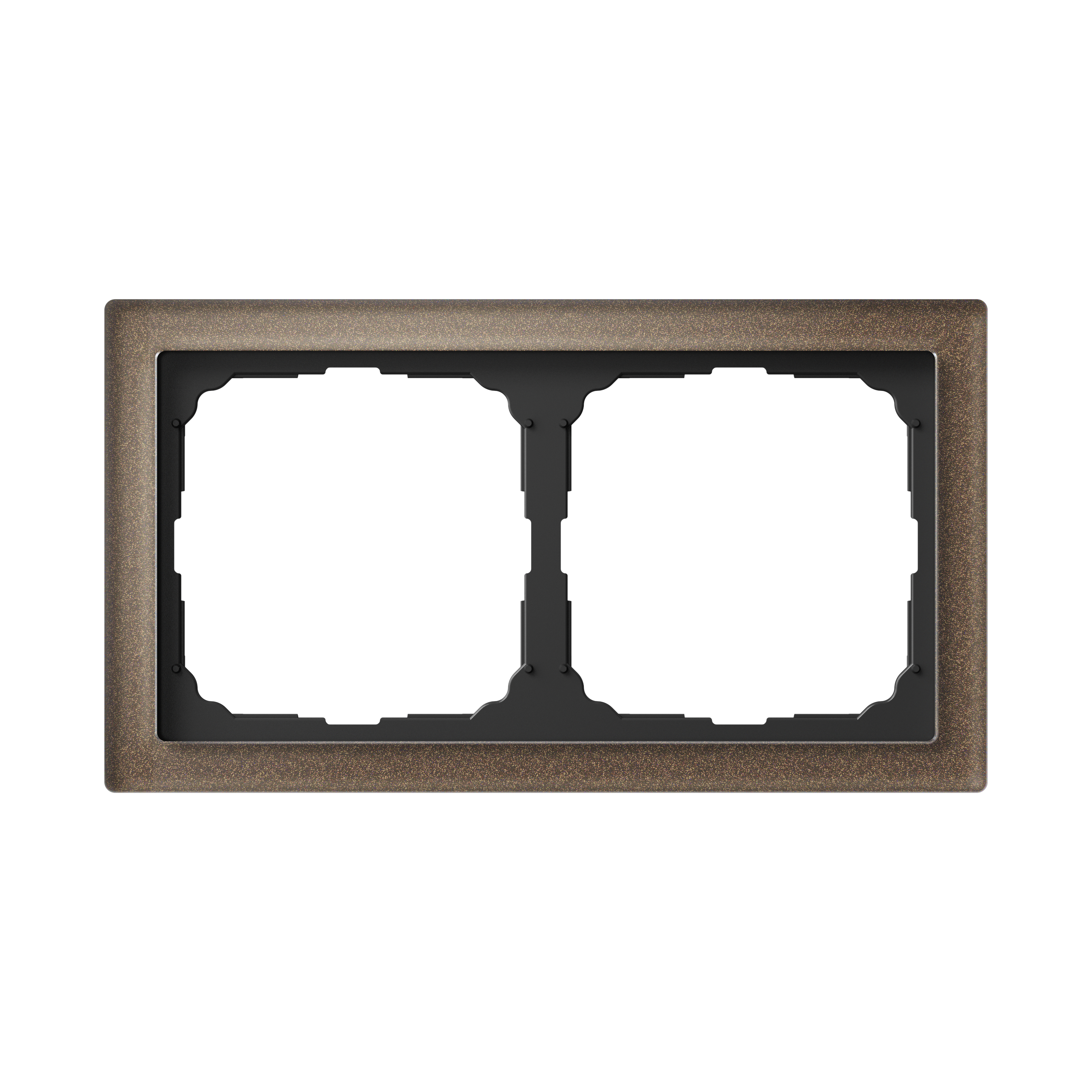 ARTGALLERY PURE 2-постовая РАМКА, ОРГАНИЧЕСКОЕ СТЕКЛО МОККО Systeme Electric GAL320602