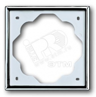 IMPULS Рамка 1 пост хром ABB 1721-726-500 2CKA001754A4514