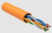 Витая пара U/UTP кат 5E 4х2х24AWG solid LSZH нг(А)-HF оранжевый РФ/Т ITK LC1-C5E04-127-T-R