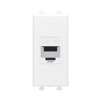 Avanti Компьютерная розетка RJ-45 без шторки      модульная кат.5е экранированная Белое облако 1    модуль DKC 4400761