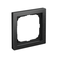 ARTGALLERY PURE 1-постовая РАМКА, МЕТАЛЛ ОНИКС Systeme Electric GAL312301