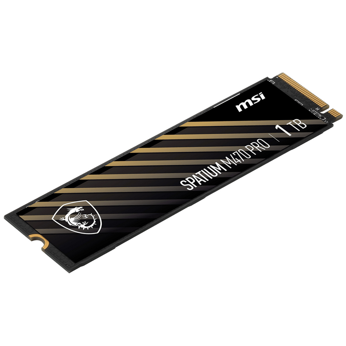 Накопитель SSD M.2 2280 1ТБ M470 PRO, PCIe Gen4x4 NVMe, 3D NAND, 7000/5000 Мб/с MSI S78-440L0J0-P83 192517