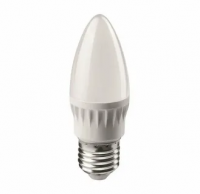 Лампа светодиодная LED 6вт E27 белый матовая свеча ОНЛАЙТ 71631 19209