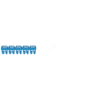 CAB3 Кольцо маркировочное 1.5-2.5мм (6) белое/голубое (1200шт) Legrand 038226