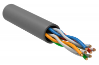 Витая пара U/UTP кат 5E 4х2х24AWG PVC серый РФ/Т ITK LC1-C5E04-111-T-R