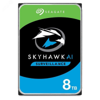Жесткий диск 3.5'' 8 TБ SkyHawk, SATAIII, 7200 об/мин, 256 МБ Seagate ST8000VE001 80756