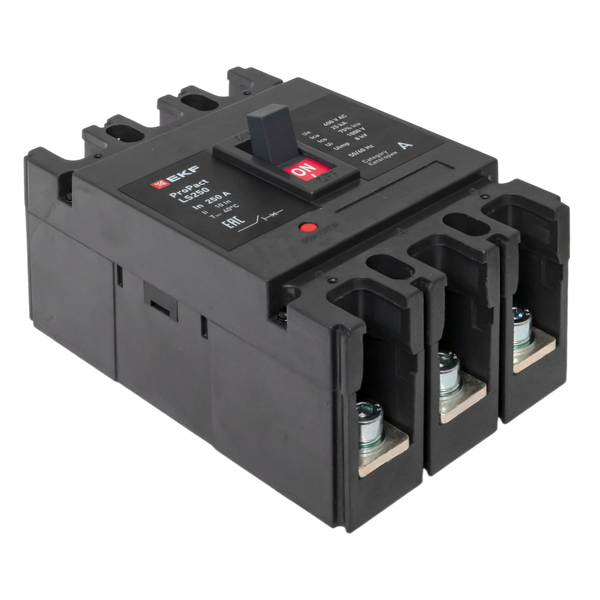 Выключатель автоматический LS250 25кА 3P 250А     ProPact EKF mccb-250-25-3-250-ls