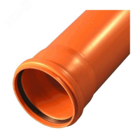 Труба канализационная 110x500 мм PP SN4, наружная Valfex 301100050