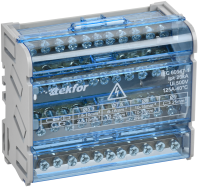 TEKFOR Шины на DIN-рейку (кросс-модуль) ШНК 4х11 3L+PEN IEK TF-DN10-4-11-125