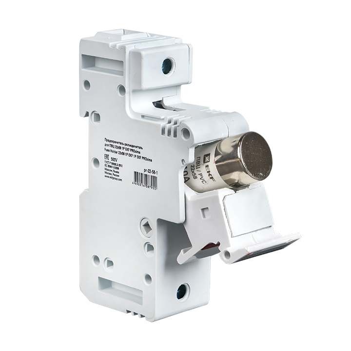 Предохранитель-разъединитель для ПВЦ 22x58 1P (с индикацией) EKF pr-22-58-1