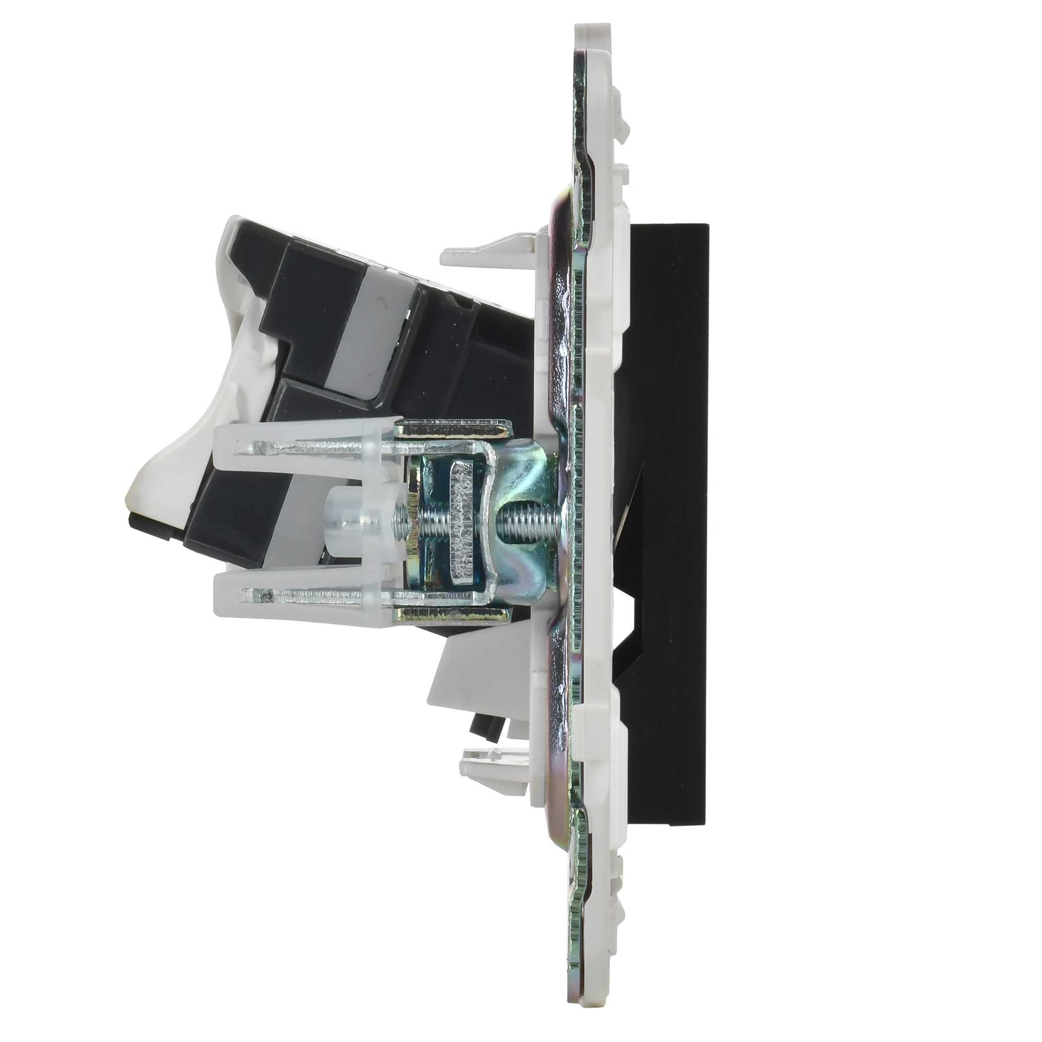 SKANDY Розетка компьютерная RJ45 кат.5E SK-K01Bl черный IEK SK-K10-1-K02
