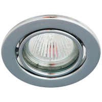 Светильник ИВО-50w 12в G5.3 поворотный хром FERON DL11/DL3202 15118