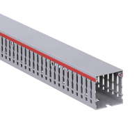 Короб перфорированный RL6 40x40 серый QUADRO DKC 01134RL