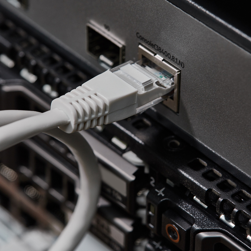 Патч-корд U/UTP CAT5e PVC серый 0.5 м REXANT 18-1001