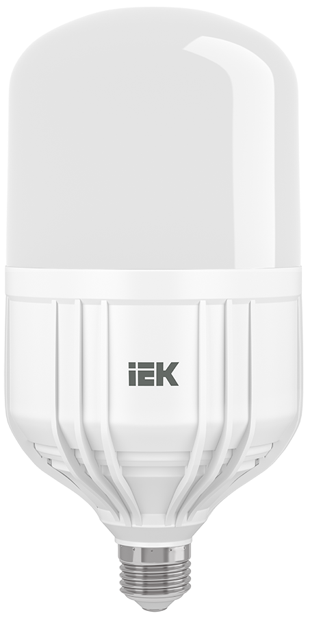 Лампа светодиодная HP 50Вт 230В 6500К E40 IEK LLE-HP-50-230-65-E40