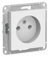 ATLASDESIGN РОЗЕТКА без заземления без шторок, 16А, механизм, ЛОТОС Systeme Electric ATN001341