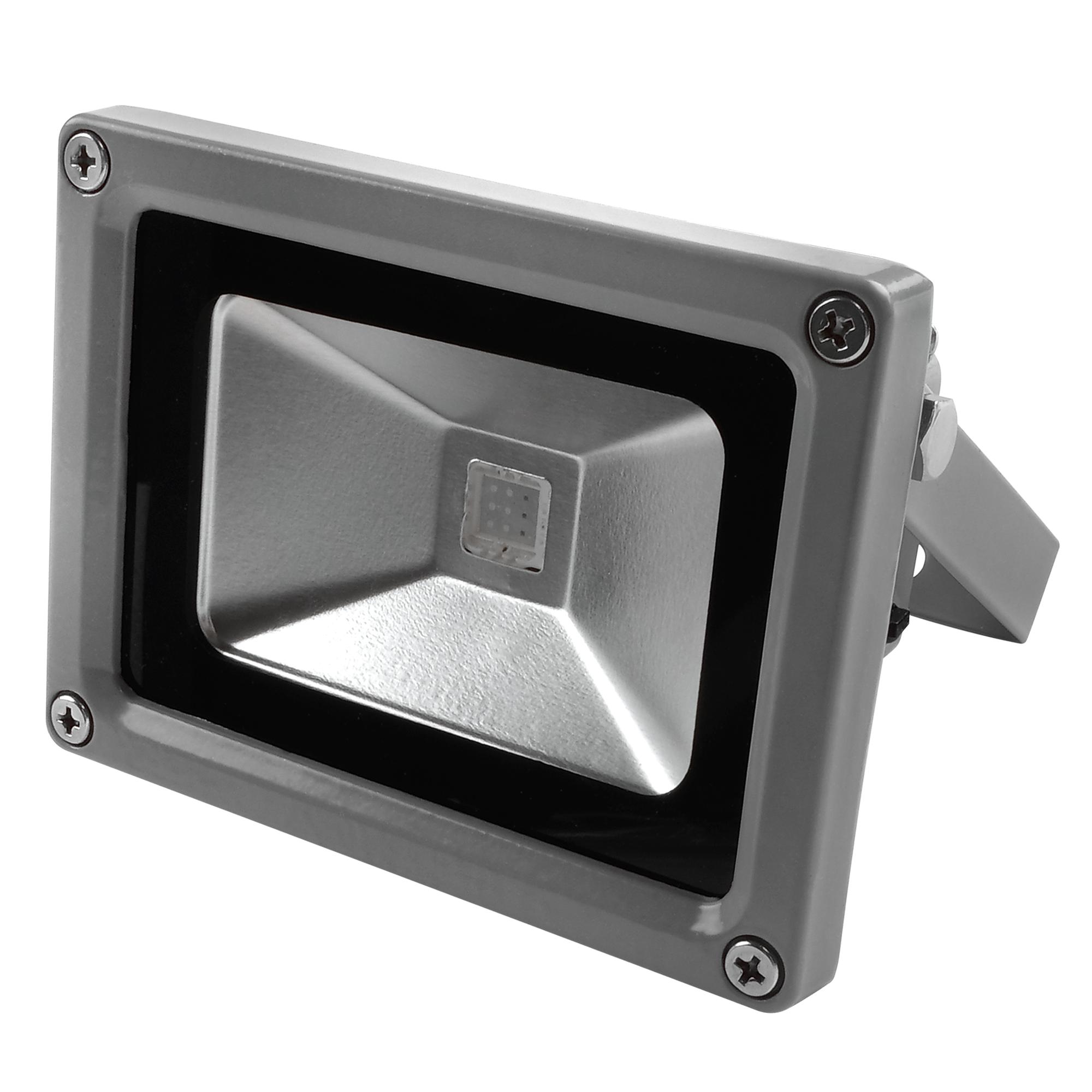 Светильник светодиодный ДО-10Вт PFL-10W/RGB-RC/GR JazzWay 1005892