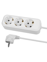 Удлинитель 3 гнезда.3 метра.с/з.16 А. 3680 Вт. белый. НАРОДНЫЙ TDM ELECTRIC SQ1303-1401