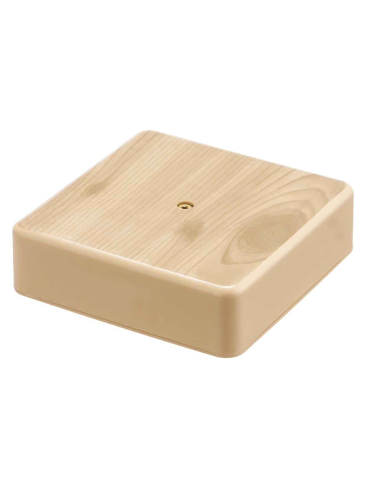 Коробка распаячная КР 100х100х29 ОП сосна IP40, инд. штрихкод TDM ELECTRIC SQ1401-0407