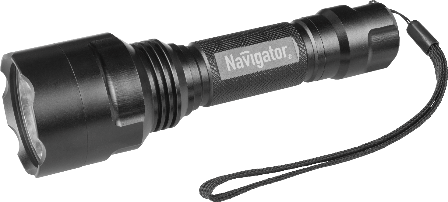 Фонарь светодиодный NPT-P03-18650 1 LED CREE 10Вт аккумуляторный металл Navigator Group 71583 19145