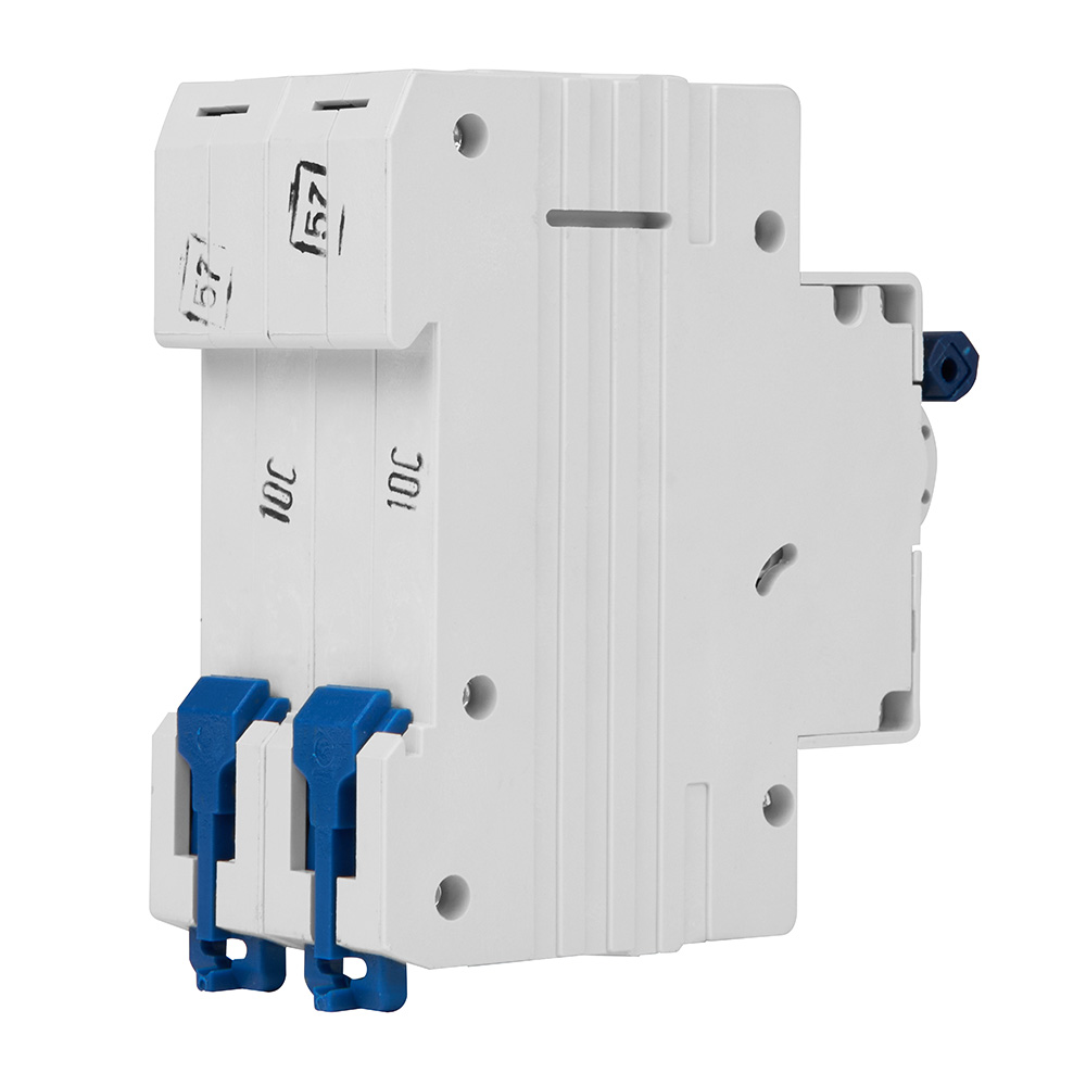Выключатель автоматический двухполюсный 10А C 6кА AC OptiDin BM63-2C10-УХЛ3 КЭАЗ 260597