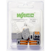 Клемма 2x0.08-2.5мм (5шт) WAGO 222-412-5 2550
