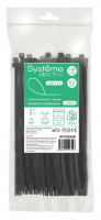 Стяжка кабельная MultiSet 200х4.8 Чёрная (100шт) Systeme Electric IMT20048B