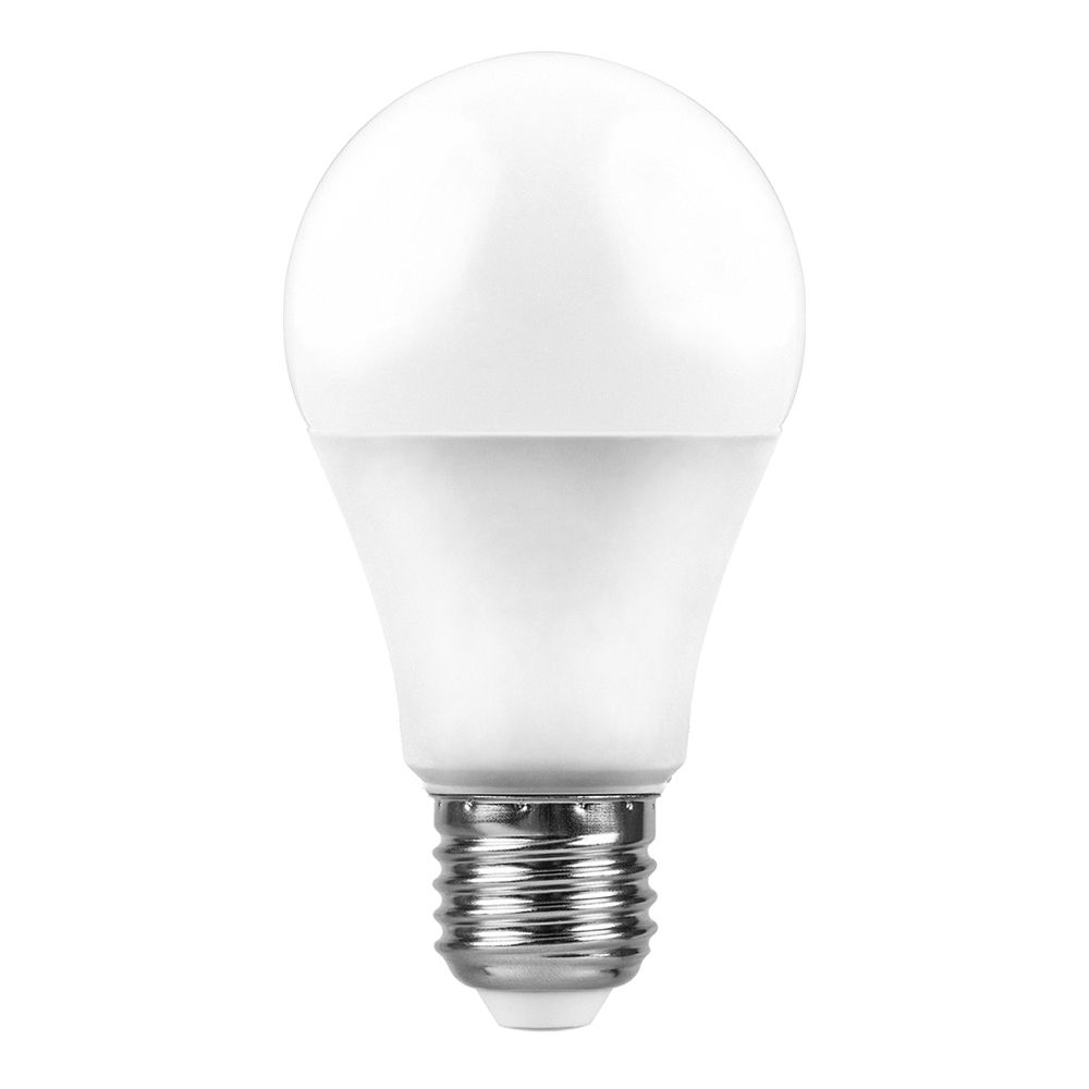 Лампа светодиодная LED 12вт Е27 теплая FERON LB-93 25489
