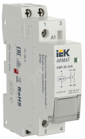 Контактор модульный KMR 20А 230В AC 2НО IEK AR-KMR10-020-20-230