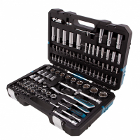 Набор инструментов, 1/4, 1/2, CrV, 120 зубьев, 109 предметов GROSS 14155