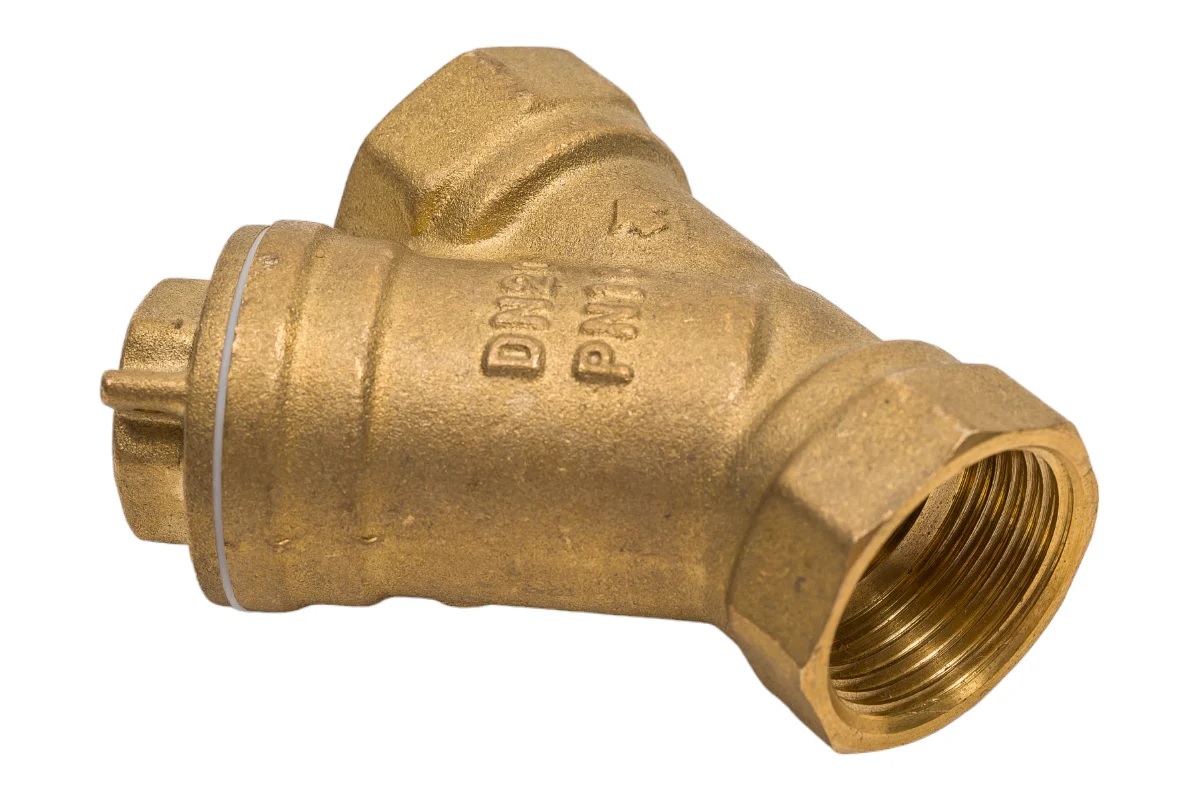 Фильтр ВВ 1' сетчатый, косой, никелированный MVI FW.210.06